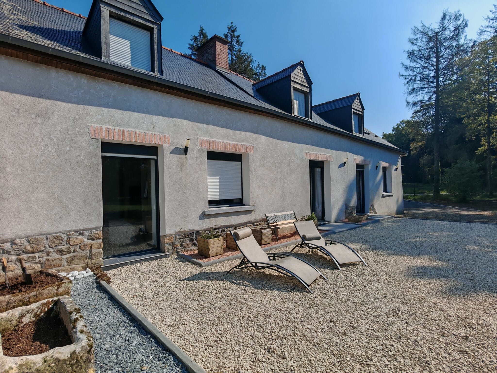 Maison avec vue dégagée