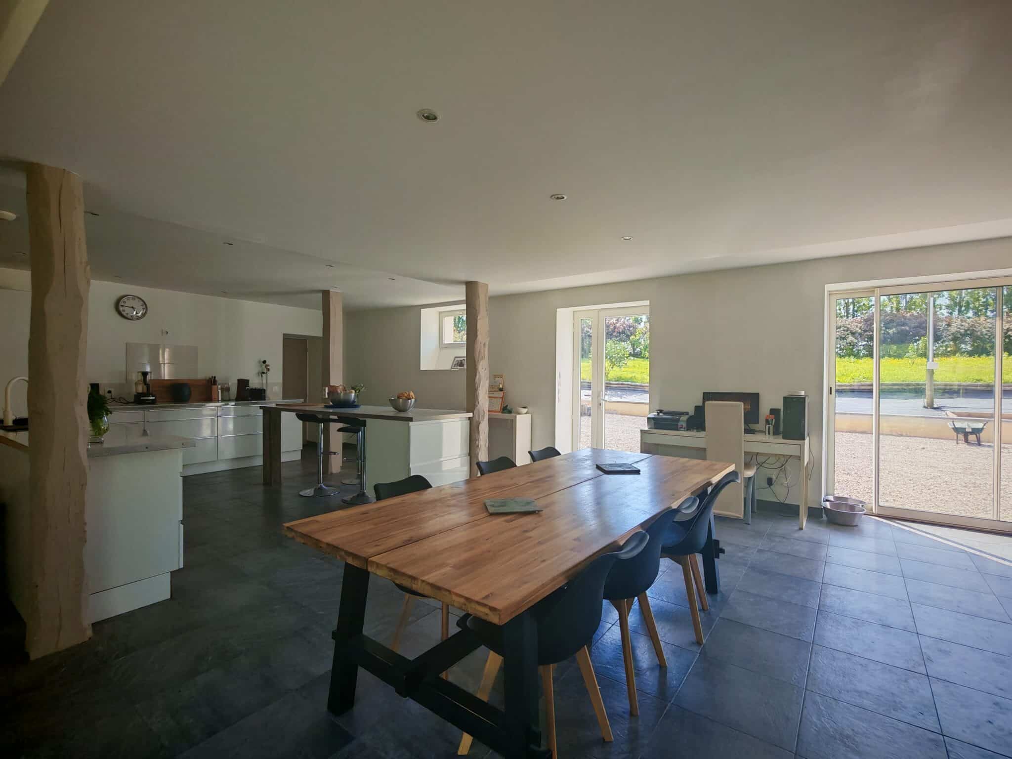 Longère à vendre, 6 chambres, grand jardin, vie de plain pied, entre Combourg et Dol de Bretagne, environnement calme