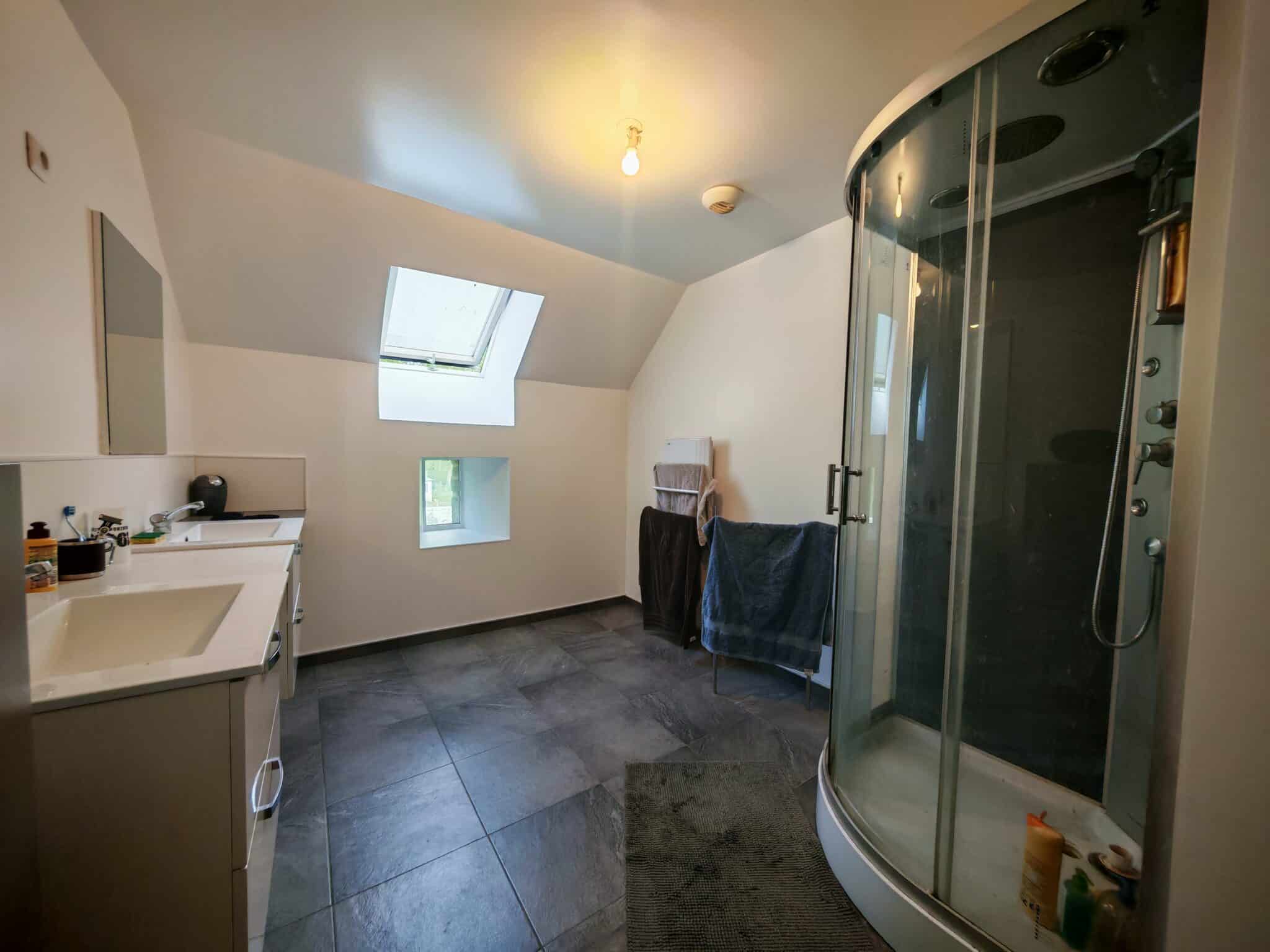 Longère à vendre, 6 chambres, grand jardin, vie de plain pied, entre Combourg et Dol de Bretagne, environnement calme