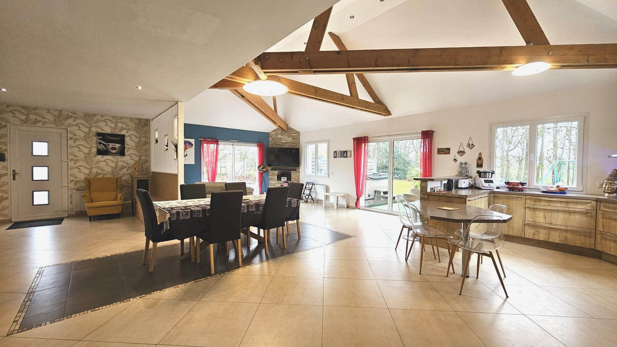 Maison de plain pied à Mesnil Roc'h